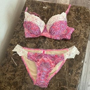 Betsey Johnson Pink Bikini